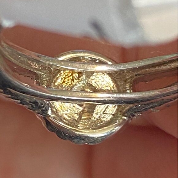 Ring Size 9 Sterling Silver 925 Women Semi-Precious Stone - Picture 6 of 9